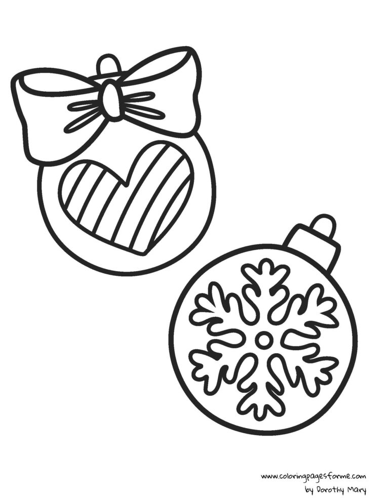 Christmas Coloring Pages for Boys and Girls
