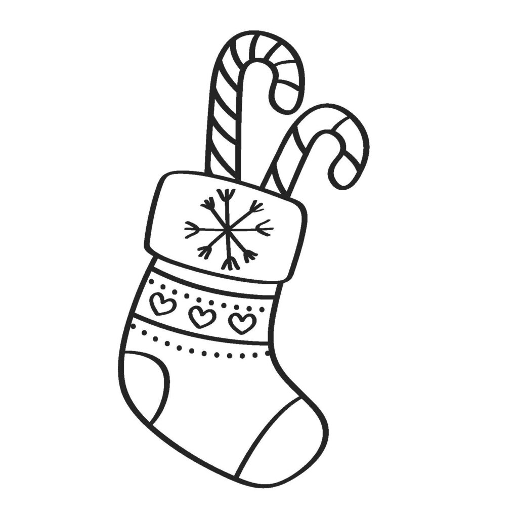 Christmas Coloring Pages for Boys and Girls