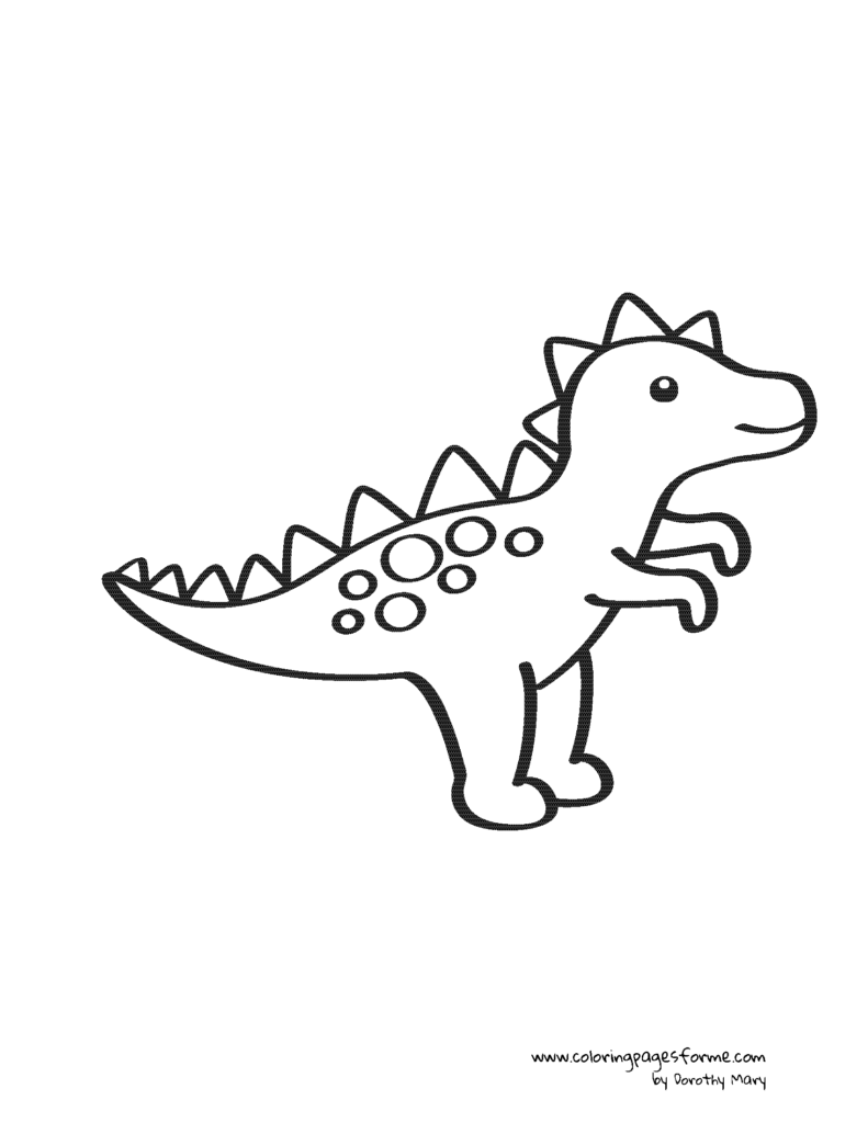 happy tyrranosaurus rex dinosaur