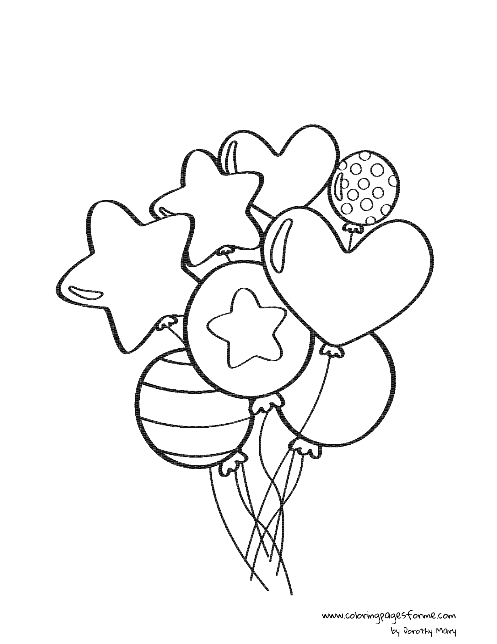 Birthday Cakes Coloring Pages – Free & Printable for Kids